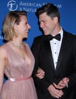 November 15, 2018 Scarlett Johannson, Colin Jost attend American Museum of Natural History 2018with a special performance by Sara Bareilles at the American Museum of Natural History in New York. November 15, 2018 Copyright: xRW MediaPunchx