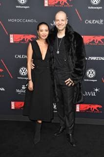 Mateo Jaschik with friend Tanya Ernst at the award ceremony of the Bunte New Faces Award Style 2018 in Spindler Klatt Berlin 15 11 2018 Foto:xF.xKernx xFuturexImage