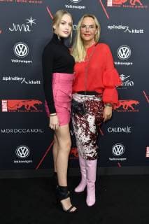 Cheyenne Savannah Ochsenknecht with mother Natascha Ochsenknecht at the presentation of the Bunte New Faces Award Style 2018 at Spindler Klatt Berlin 15 11 2018 Foto:xF.xKernx xFuturexImage