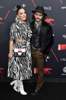 Miyabi Kawai and Manuel Cortez at the presentation of the Bunte New Faces Award Style 2018 at Spindler Klatt Berlin 15 11 2018 Foto:xF.xKernx xFuturexImage