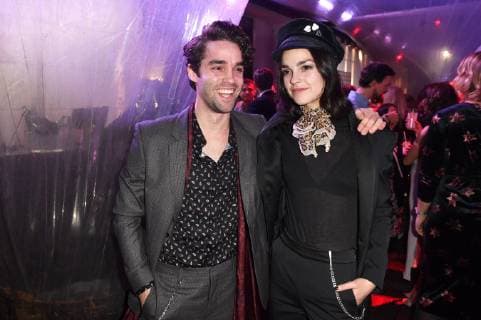 Maximilian Befort with Sxsister Luise Befort at the presentation of the Bunte New Faces Award Style 2018 at Spindler Klatt Berlin 15 11 2018 Foto:xF.xKernx xFuturexImage