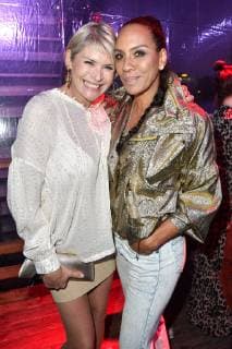 Barbara Klein and Barbara Becker at the presentation of the Bunte New Faces Award Style 2018 at Spindler Klatt Berlin 15 11 2018 Foto:xF.xKernx xFuturexImage