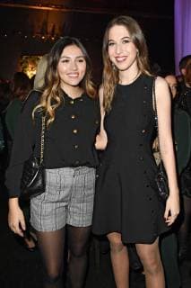 Wana Limar and Clea Lacy Juhn at the presentation of the Bunte New Faces Award Style 2018 at Spindler Klatt Berlin 15 11 2018 Foto:xF.xKernx xFuturexImage