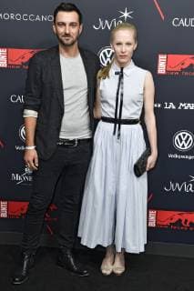 Alexander Moitzi and Susanne Wuest at the presentation of the Bunte New Faces Award Style 2018 at Spindler Klatt Berlin 15 11 2018 Foto:xF.xKernx xFuturexImage
