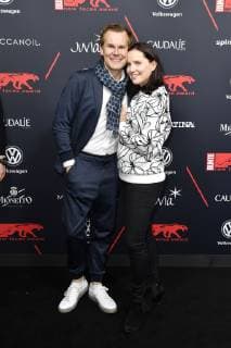 Malte Arkona with her wife Anna Maria at the presentation of the Bunte New Faces Award Style 2018 at Spindler Klatt Berlin 15 11 2018 Foto:xF.xKernx xFuturexImage