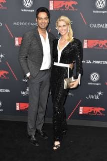 Natascha Grün with friend Param Multani at the presentation of the Bunte New Faces Award Style 2018 in Spindler Klatt Berlin 15 11 2018 Foto:xF.xKernx xFuturexImage