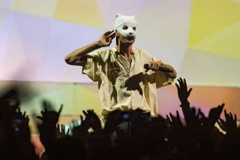 Entertainment Bilder der Woche KW46 Entertainment Bilder des Tages Cro, Olympiahalle Muenchen.16.11.2018 *** Cro Olympic Hall Munich 16 11 2018