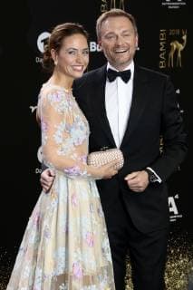Christian Lindner with friend Franca Lehfeldt at the 70 Bambi Award 2018 at the Stage Theater am Potsdamer Platz Berlin 16 11 2018 Foto:xA.xBuggex xFuturexImage