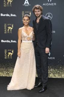 Nazan Eckes and Julian Khol at the 70 Bambi Awards 2018 at the Stage Theater am Potsdamer Platz Berlin 16 11 2018 Foto:xA.xBuggex xFuturexImage