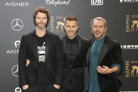 Take That at the 70 Bambi Awards 2018 at the Stage Theater am Potsdamer Platz Berlin 16 11 2018 Foto:xA.xBuggex xFuturexImage