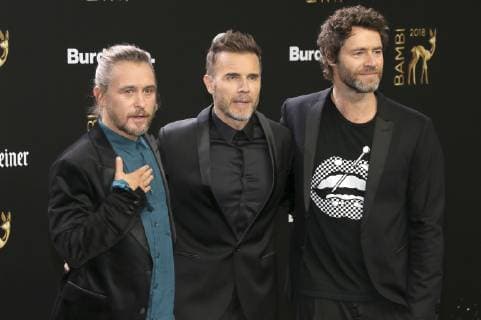 Take That at the 70 Bambi Awards 2018 at the Stage Theater am Potsdamer Platz Berlin 16 11 2018 Foto:xA.xBuggex xFuturexImage