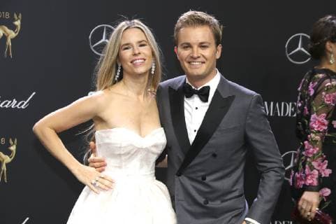 Nico Rosberg with wife Vivian Sibold at the 70 Bambi Award 2018 at the Stage Theater am Potsdamer Platz Berlin 16 11 2018 Foto:xA.xBuggex xFuturexImage