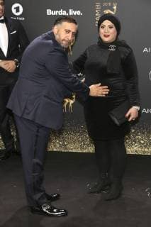 Kida Khodr Ramadan with wife Meryem Ramadan at the 70 Bambi Award 2018 at the Stage Theater am Potsdamer Platz Berlin 16 11 2018 Foto:xA.xBuggex xFuturexImage