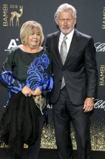 Paul Breitner with his wife Hildegard Breitner at the 70 Bambi Awards 2018 at the Stage Theater am Potsdamer Platz Berlin 16 11 2018 Foto:xA.xBuggex xFuturexImage