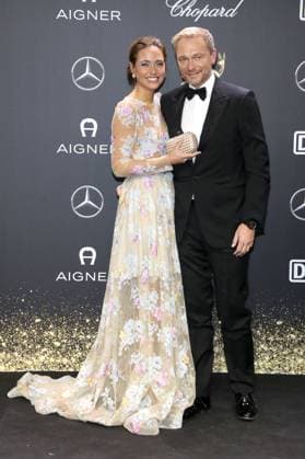 Christian Lindner with friend Franca Lehfeldt at the 70 Bambi Award 2018 at the Stage Theater am Potsdamer Platz Berlin 16 11 2018 Foto:xA.xBuggex xFuturexImage