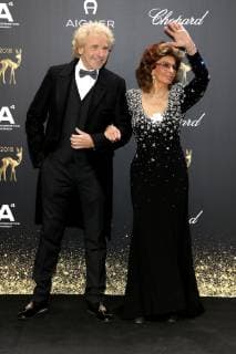 Thomas Gottschalk and Sophia Loren at the 70 Bambi Awards 2018 at the Stage Theater am Potsdamer Platz Berlin 16 11 2018 Foto:xA.xBuggex xFuturexImage