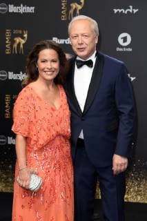 Tom Buhrow with girlfriend Daniela Boff BAMBI 2018 Red carpet at the Theater am Potsdamer Platz in Berlin on 16 11 2018