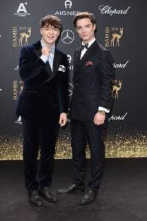 The Lochis Roman Lochmann Heiko Lochmann BAMBI 2018 Red carpet at the Theater am Potsdamer Platz in Berlin on 16 11 2018