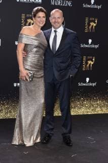 Heino Ferch with wife Marie Jeanette Ferch BAMBI 2018 Red carpet at the Theater am Potsdamer Platz in Berlin on 16 11 2018