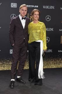 Lars Eidinger Claudia Michelsen BAMBI 2018 Red carpet at the Theater am Potsdamer Platz in Berlin on 16 11 2018