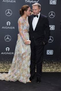 Christian Lindner with girlfriend Franca Lehfeldt BAMBI 2018 Red carpet at the Theater am Potsdamer Platz in Berlin on 16 11 2018