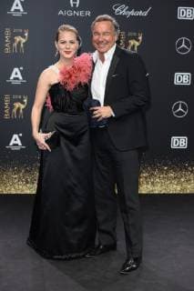 Alicia von Rittberg Nico Hofmann BAMBI 2018 Red carpet at the Theater am Potsdamer Platz in Berlin on 16 11 2018
