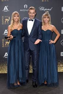 Lisa Mantler Lena Mantler Lisa Lena Kai Plum BAMBI 2018 Red Carpet at the Theater am Potsdamer Platz in Berlin on 16 11 2018
