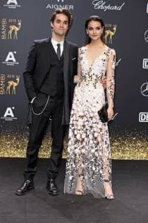 Luise Befort with brother Maximilian Befort BAMBI 2018 Red carpet at the Theater am Potsdamer Platz in Berlin on 16 11 2018
