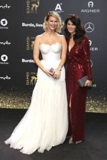 Monica Ivancan and Miriam Mack at the 70 Bambi Awards 2018 at the Stage Theater am Potsdamer Platz Berlin 16 11 2018 Foto:xA.xBuggex xFuturexImage