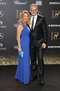 Frank Plasberg with his wife Anne Gesthuysen at the 70 Bambi Award 2018 at the Stage Theater am Potsdamer Platz Berlin 16 11 2018 Foto:xA.xBuggex xFuturexImage
