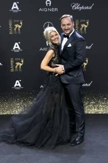 Jennifer Knäble and Felix Moese at the 70 Bambi Awards 2018 at the Stage Theater am Potsdamer Platz Berlin 16 11 2018 Foto:xA.xBuggex xFuturexImage