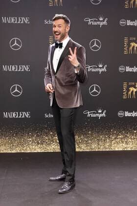 Jochen Schropp at the Bambi 2018 award ceremony on 16 11 2018 in Berlin Bambi 2018 award ceremony in Berlin