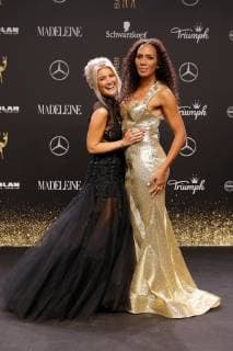 Jennifer Knäble and Barbara Becker at the Bambi 2018 Award Ceremony on 16 11 2018 in Berlin Bambi 2018 Award Ceremony in Berlin