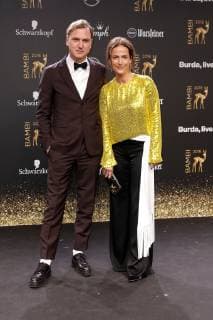 Lars Eidinger and Claudia Michelsen at the Bambi 2018 award ceremony on 16 11 2018 in Berlin Bambi 2018 award ceremony in Berlin
