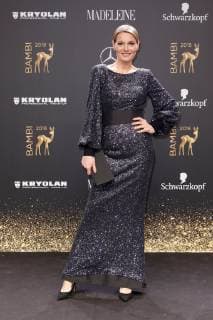 Martina Hill at the Bambi 2018 award ceremony on 16 11 2018 in Berlin Bambi 2018 award ceremony in Berlin