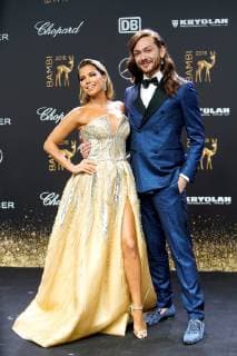 Sylvie Meis and Riccardo Simonetti at the Bambi 2018 award ceremony on 16 11 2018 in Berlin Bambi 2018 award ceremony in Berlin