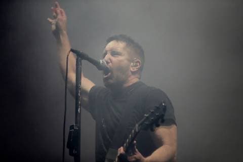 November 18, 2018 - EUM20181118ESP60.JPG.CIUDAD DE MEXICO.- Concert Concierto-Corona Capital.- 18 de noviembre 2018.- Presentacion de Nine Inch Nails en el Festival Corona Capital, realizado en el Autodromo Hermanos Rodriguez. Foto: Agencia EL UNIVERSAL RCC.  - ZUMAu78_ 20181118_zaf_u78_123 Copyright: xNadyaxMurillox