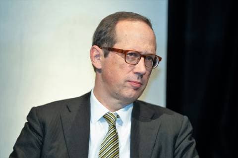 Christoph Lieben Seutter General Director Elbphilharmonie Laeiszhalle Portrait Portrait Press Conference Elbphilharmonie Elphi on International Music Festival Hamburg 2019 in cooperation with Hamburgerische Staatsoper Hamburg Hamburg Hamburg Germany Kaistudio 1 of the Elbphilharmonie