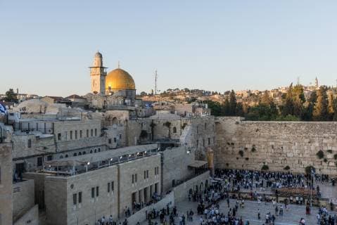  Felsendom, auch Qubbat As-sachra, Kipat Hasela, mit Klagemauer, Altstadt, Jerusalem, Israel, Asien *** rock dome also Qubbat As sachra Kipat Hasela with Wailing Wall old town Jerusalem Israel Asia Copyright: imageBROKER/MoritzxWolf ibxmmw04783073.jpg