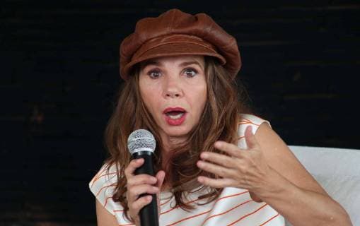 November 22, 2018 - EUM20181122ESP06.JPG .CIUDAD DE MEXICO. ShowbizFarandula-Victoria Abril.- 22 de noviembre de 2018. La actriz Victoria Abril recibe el reconocimiento Luis Bunuel dentro de la VI Muestra de cine espanol e iberoamericano en la Ciudad de Mexico. La espanola asegura que en sus casi cuatro decadas de carrera en la actuacion nunca ha sido acosada por ningun hombre. Foto: Agencia EL UNIVERSALAriel OjedaEELG  - ZUMAu78_ 20181122_zaf_u78_048 Copyright: xElxUniversalx
