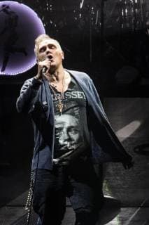 November 22, 2018 - EUM20181122ESP14.JPG.CIUDAD DE MEXICO.- Music Musica-Morrissey.- El cantante britanico, Morrissey, durante su concierto en el Auditorio Nacional, la noche de este jueves 22 de noviembre de 2018. Foto: Agencia EL UNIVERSAL German Espinosa RCC.  - ZUMAu78_ 20181122_zaf_u78_089 Copyright: xGermanxEluniversalx
