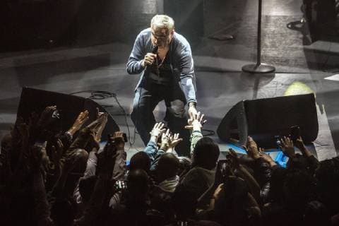 November 22, 2018 - EUM20181123ESP02.JPG.CIUDAD DE MEXICO.- Music Musica-Morrissey.- El cantante britanico, Morrissey, durante su concierto en el Auditorio Nacional, la noche del jueves 22 de noviembre de 2018. Foto: Agencia EL UNIVERSAL German Espinosa RCC.  - ZUMAu78_ 20181122_zaf_u78_093 Copyright: xGermanxEluniversalx
