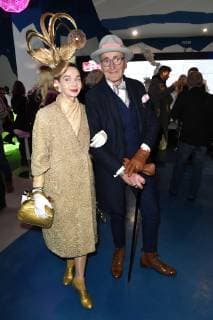 Britt Kanja and Günther Krabbenhöft at the presentation of the Lambertz Calendar 2019 at the Eisbar Angiyok Berlin 22 11 2018 Foto:xF.xKernx xFuturexImage