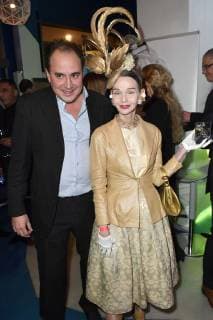 Oliver Juhnke and Britt Kanja at the presentation of the Lambertz Calendar 2019 at the Eisbar Angiyok Berlin 22 11 2018 Foto:xF.xKernx xFuturexImage