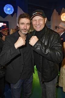 Guido Broscheit and Axel Schulz at the presentation of the Lambertz Calendar 2019 at the Eisbar Angiyok Berlin 22 11 2018 Foto:xF.xKernx xFuturexImage