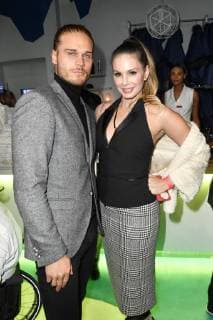 Rurik Gislason and Dany Michalski at the presentation of the Lambertz Calendar 2019 at the Eisbar Angiyok Berlin 22 11 2018 Foto:xF.xKernx xFuturexImage