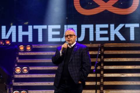 KAZAN, RUSSIA - NOVEMBER 23, 2018: Alexei Blinov, participant in the intellectual TV game show Chto? Gde? Kogda? , speaks at the award ceremony for the winners of the Student of the Year 2018 Prize at Volga Region State Academy of Physical Culture, Sport and Tourism; established by the Cabinet of Ministers of Russia s Republic of Tatarstan and the Russian Union of Youth, the Student of the Year Prize is awarded annually in a number of categories to higher education students who win three rounds of competitions. Yegor Aleyev TASS  TS098893