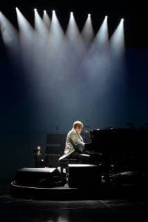 SUNRISE FL - NOVEMBER 23: Sir Elton John performs during his Farewell Yellow Brick Road tour at The BB&T Center on November 23, 2018 in Sunrise, Florida. Copyright: xmpi04x