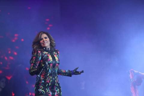 Gloria Trevi Konzert in Mexiko-Stadt November 24, 2018 - EUM20181124ESP51.JPG.CIUDAD DE MEXICO. Concert Concierto-Exa.- Participacion de la cantante Gloria Trevi en el concierto Exa, en donde participan diversos grupos y cantantes, el sabado 24 de noviembre del 2018 en el Foro Sol. Foto: Agencia EL UNIVERSAL Berenice Fregoso MAR.  - ZUMAu78_ 20181124_zaf_u78_214 Copyright: xElxUniversalx
