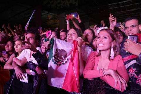 The Rasmus Konzert in Mexiko-Stadt November 24, 2018 - EUM20181124ESP09.JPG .CIUDAD DE MEXICO. ConcertConcierto-The Rasmus.- Aspectos del concierto que ofrece el grupo finlandes The Rasmus en el Palacio de los Deportes, la noche del viernes 23 de noviembre de 2018. Foto: Agencia EL UNIVERSALLuis CortesEELG  - ZUMAu78_ 20181124_zaf_u78_068 Copyright: xElxUniversalx